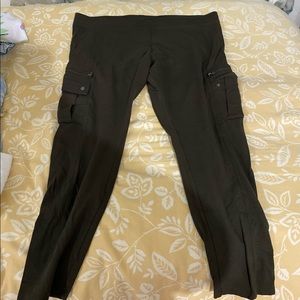 Dark green jeggings